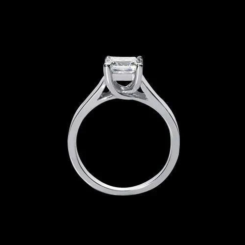 1.5 Carat Gold Princess Diamond Ring