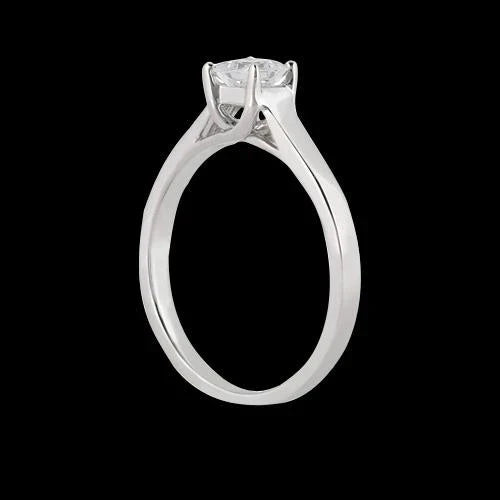 1.5 Carat Gold Princess Diamond Ring