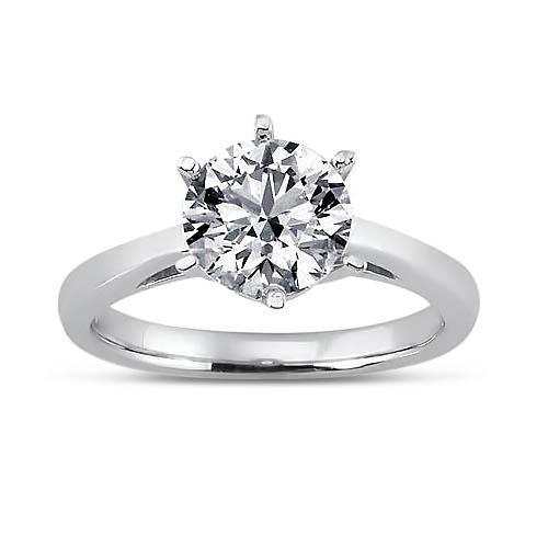 1 Carat Solitaire Diamond Engagement Ring