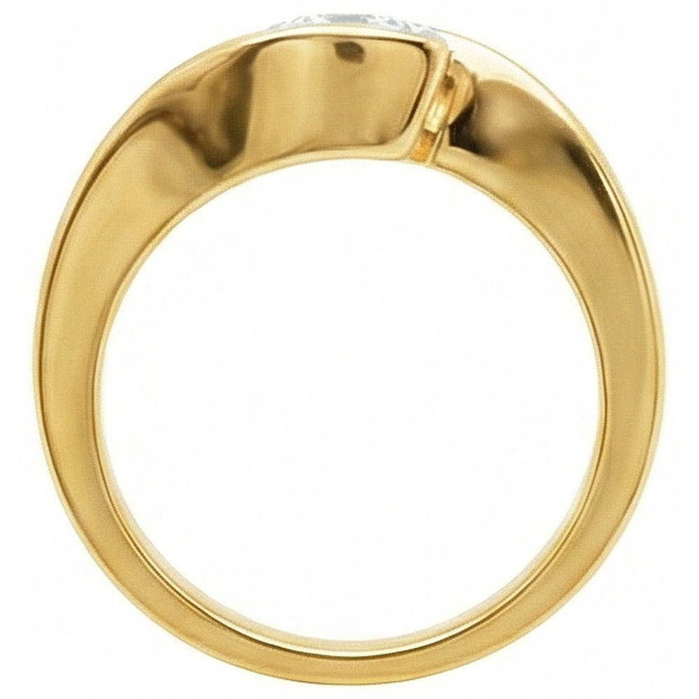 natural round diamond 2.50ct ring with diamond accents