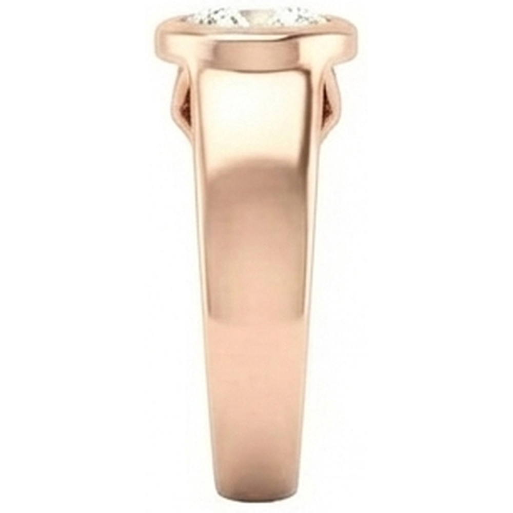2 Ct. Natural Earth Mined Diamond Solitaire Rose Gold Ring Jewelry New