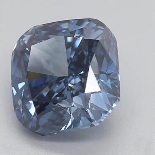 2 Ct Deep Blue Cushion Cut Loose Sapphire