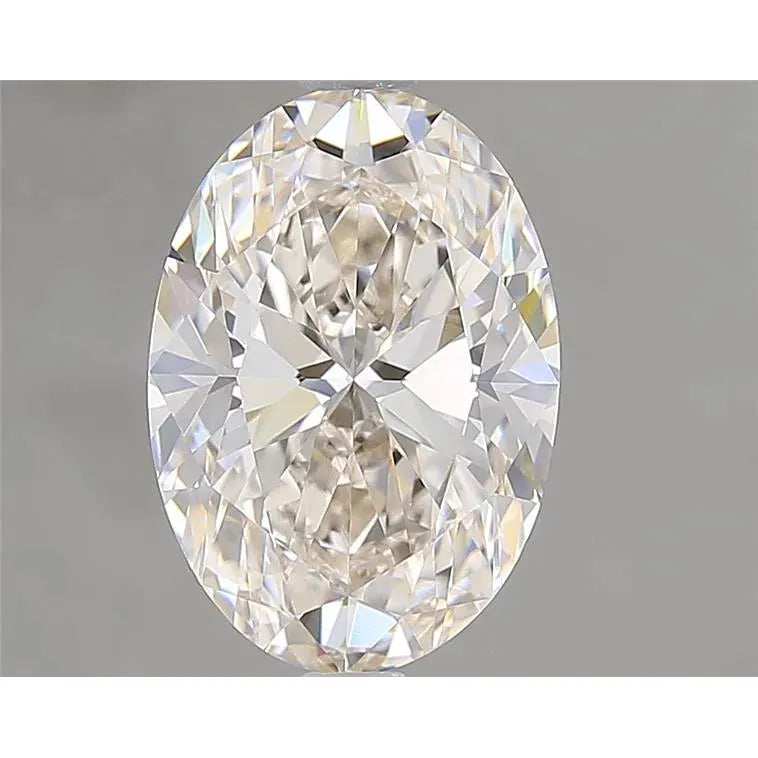 natural oval diamond 3.31ct loose_diamond front view