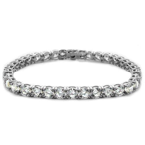 50 Pointer Tennis Bracelet Prong Set Diamond