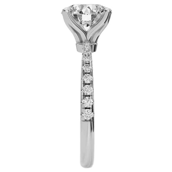 7.50 Carat Lab Grown Big Diamond Anniversary Ring