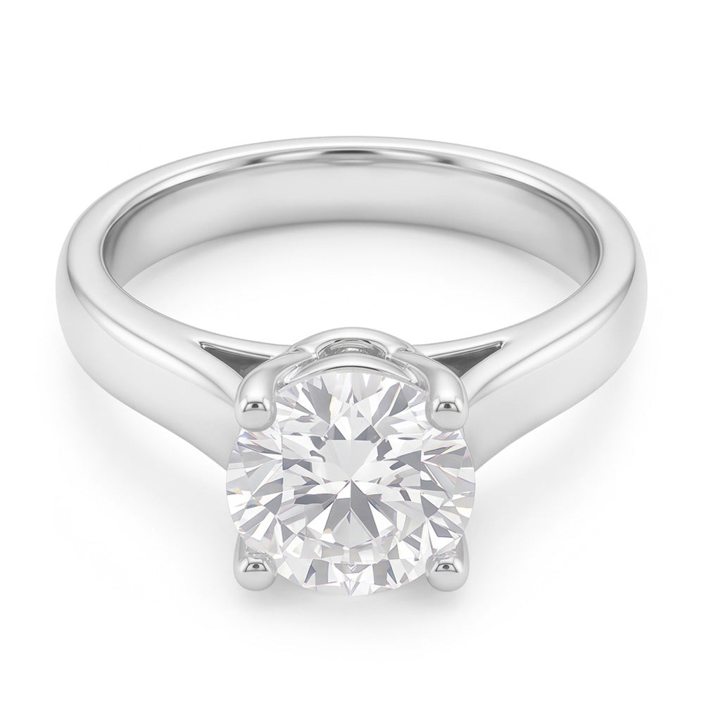 8 Carats Classic Sandwich Natural Earth Mined Diamond Eternity Band White Gold 14K