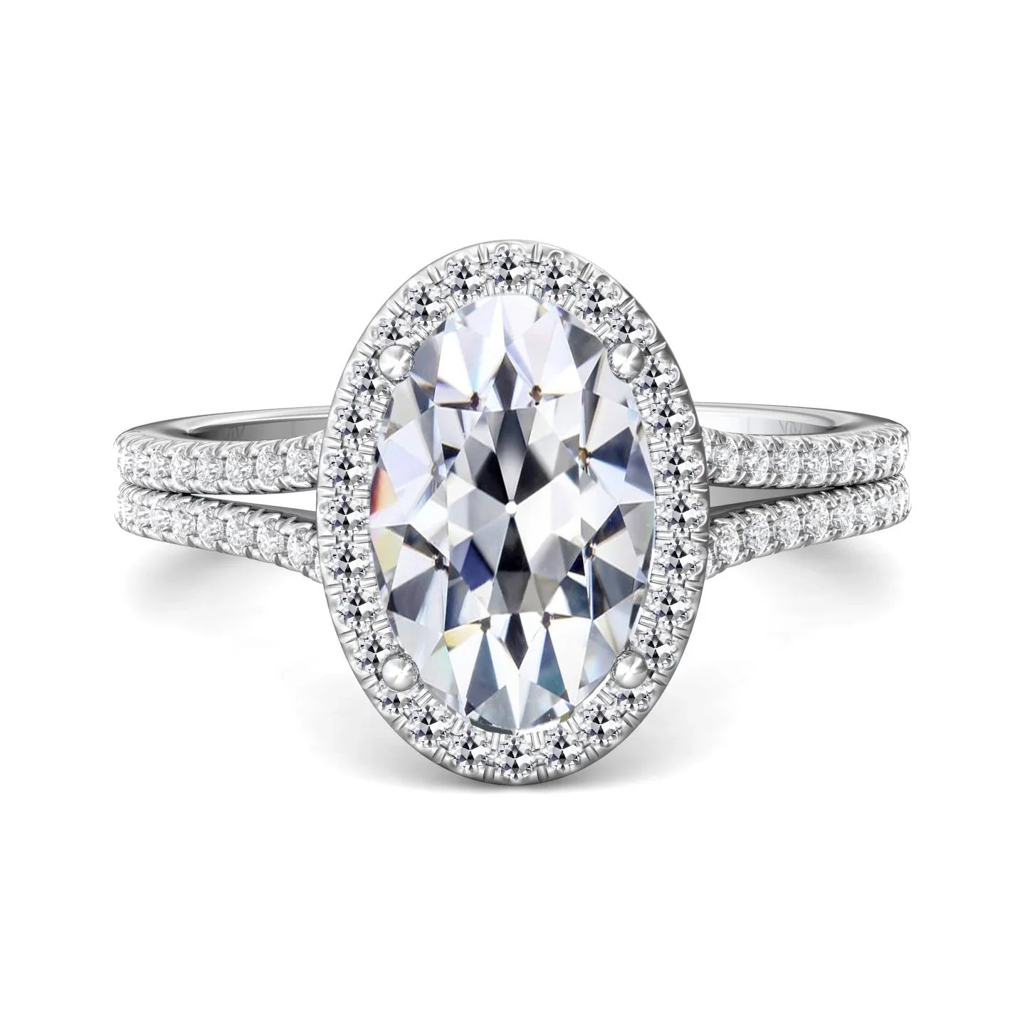 8ct Royal Diamond Engagement Ring