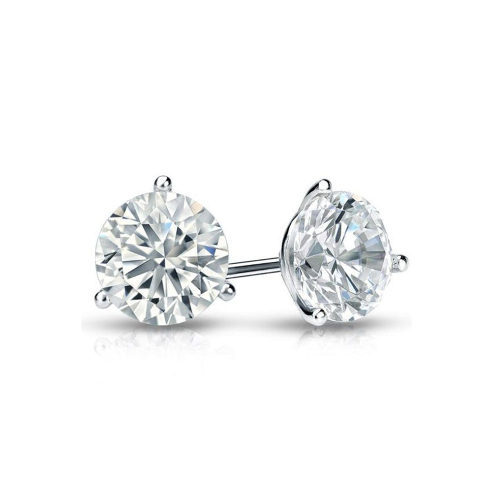 Big 10 Carat Lab Grown Diamond Stud Earrings