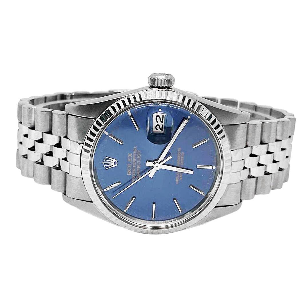 Blue Stick Dial Ss