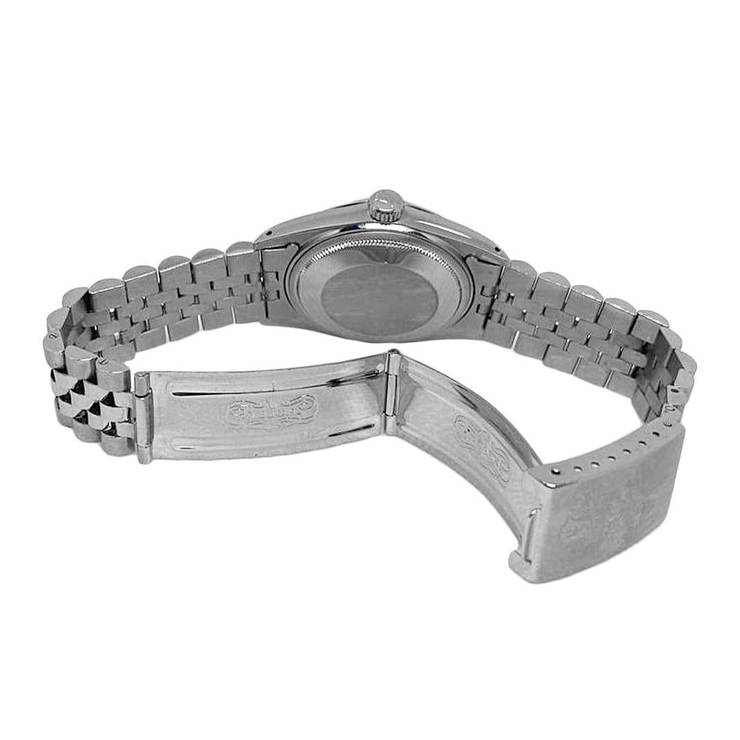Mens Watch Blue Stick Dial