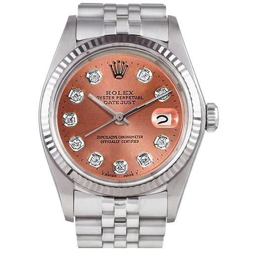 Ladies Rolex Watch Date-Just Stainless Steel Jubilee