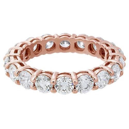 natural round diamond 0.20ct band front view