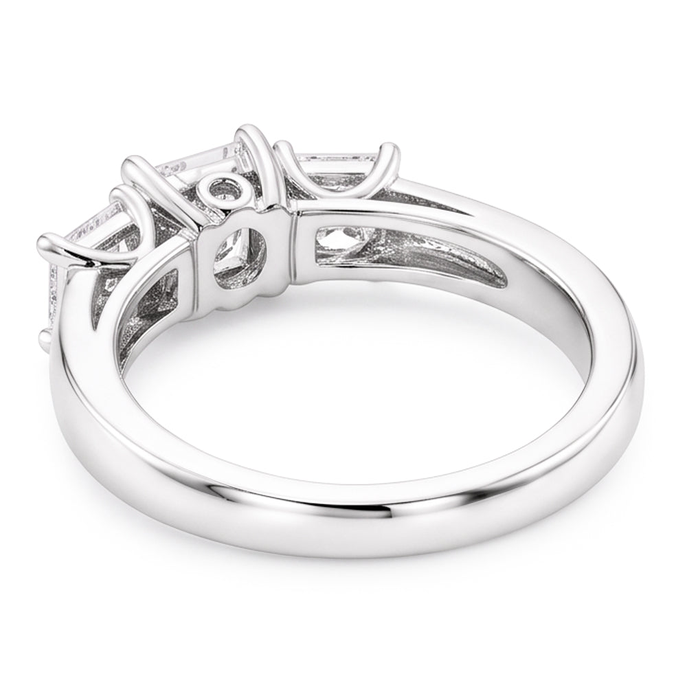 Natural Diamond Ring 2ct - White Gold 14K