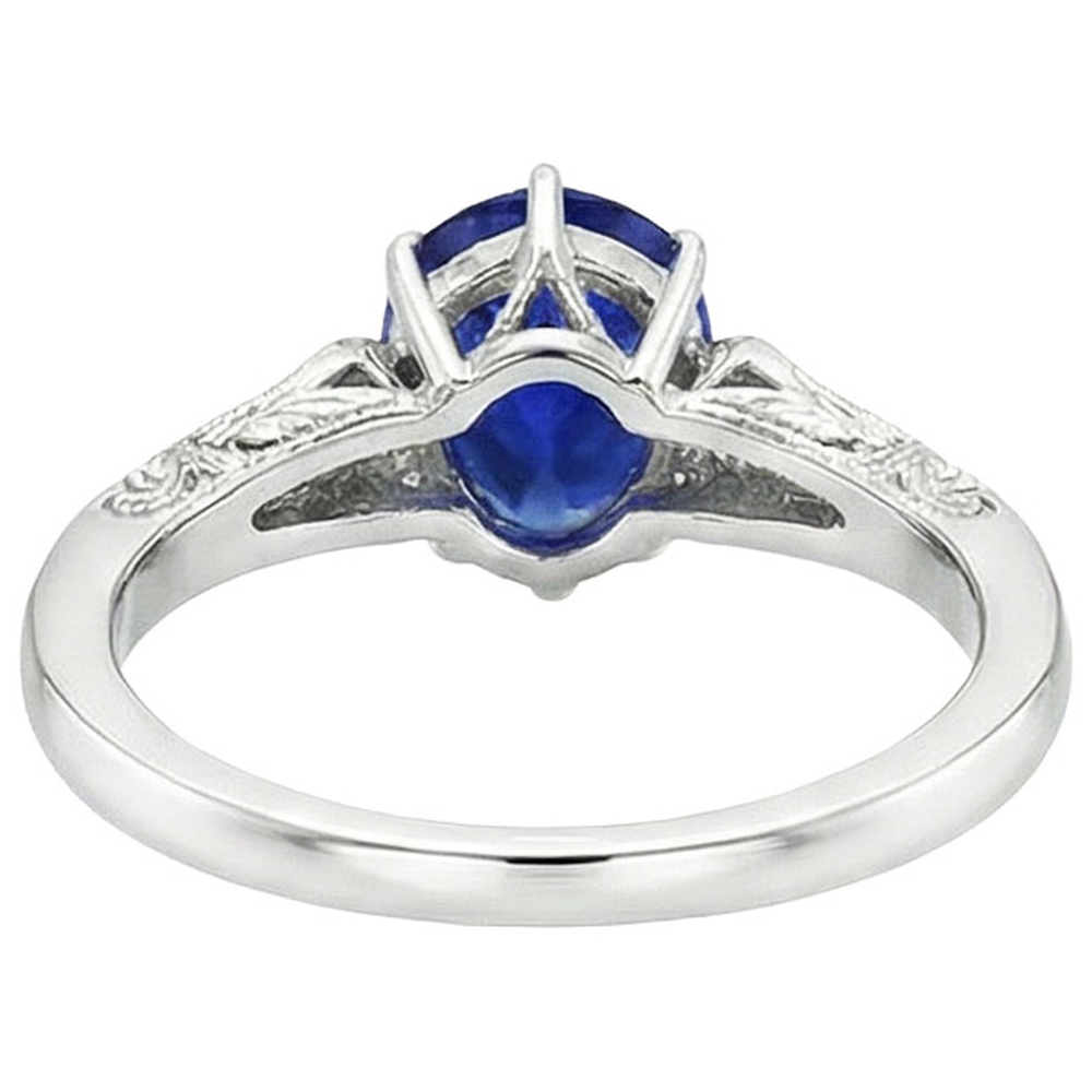 Natural Earth Mined Diamond Three Stones Ring Antique Style Pear Cut 3.25 Carats