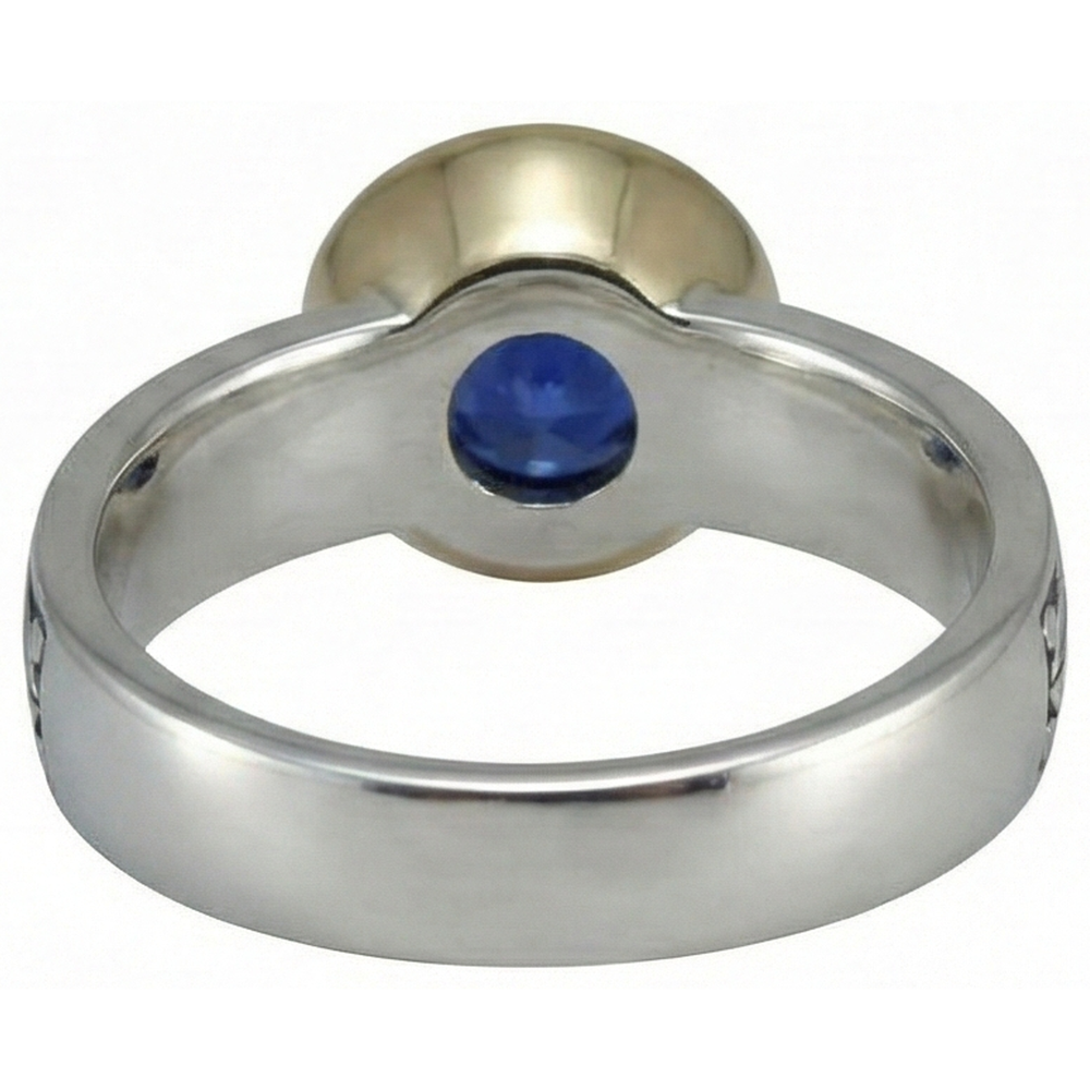 Natural Real ( Not Lab Grown ) 2 Carat Solitaire Ring Round Tanzanite AAA Antique Style Jewelry