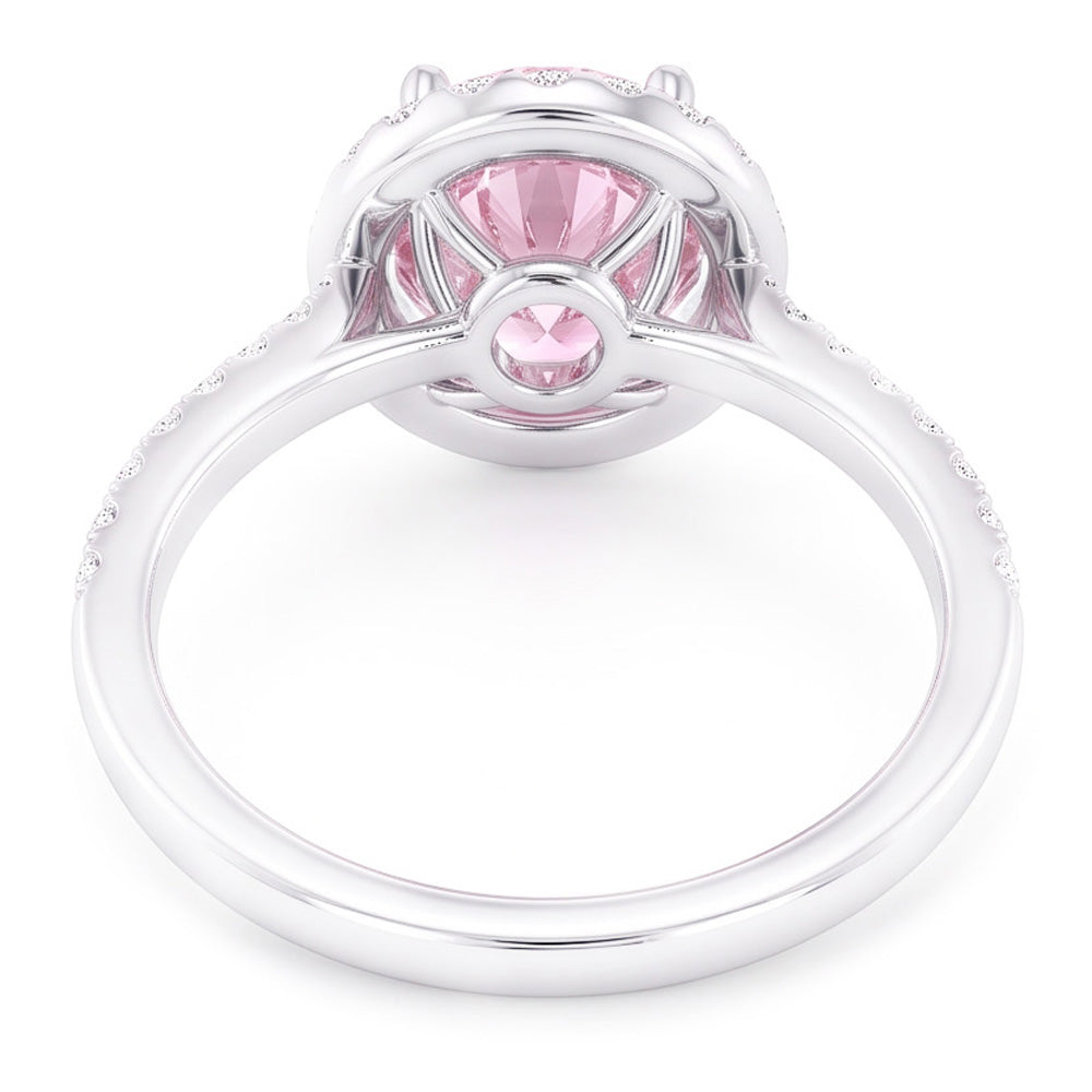Natural Sapphire Ring 1.75ct - White Gold 14K