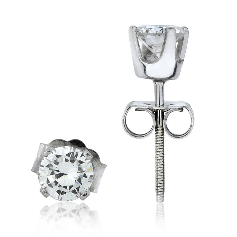 Natural Earth Mined Diamond Women Studs Earring 1.05 Ct. Beautiful Studs Earrings