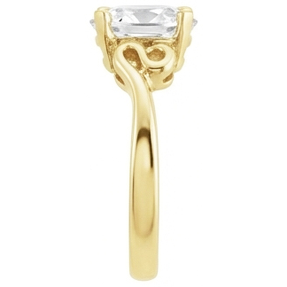 Oval Old Miner Genuine Natural Real Diamond ( Not Lab Grown ) Ring Twisted Shank Jewelry 5 Carats