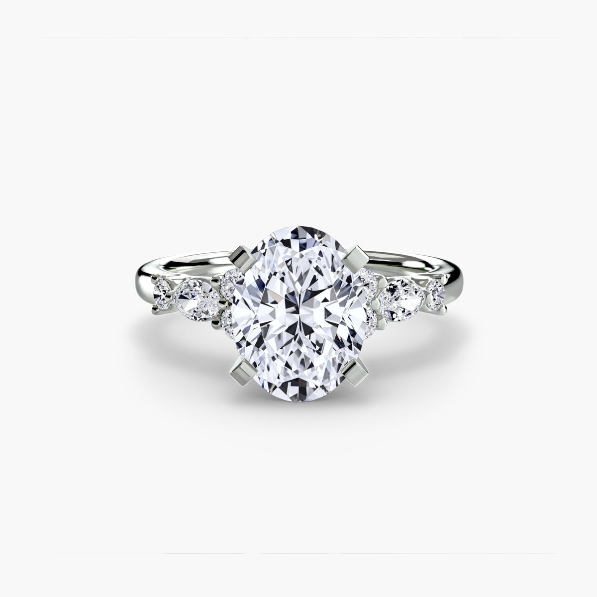 natural round diamond 0.22ct other with diamond accents