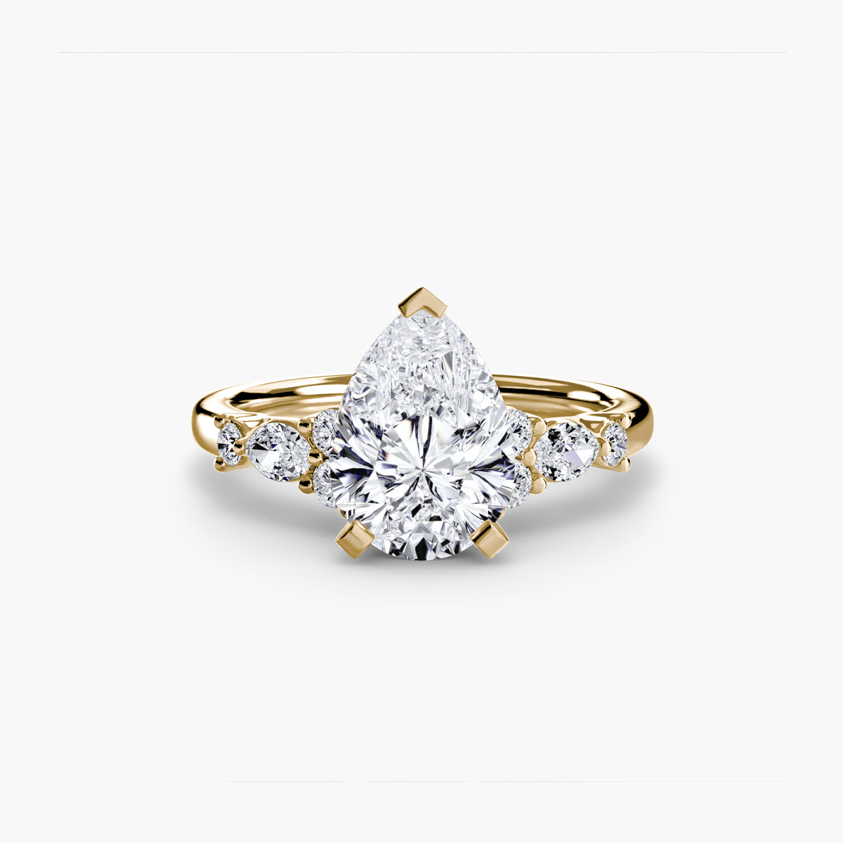 natural round diamond 0.22ct other side angle