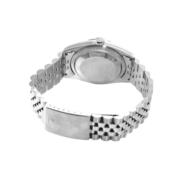 Rolex Datejust Year 2000 Blue Stick Dial 36 mm Stainless Steel Watch