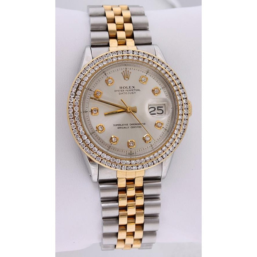 Double Row Diamond Bezel Rolex