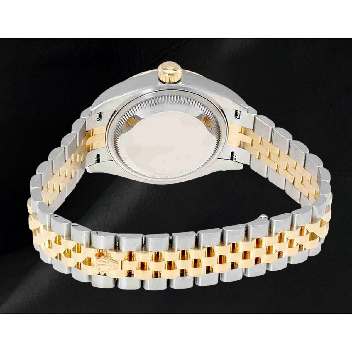 Rolex Datejust 179173 Silver Diamond Dial 26 mm Two Tone Watch