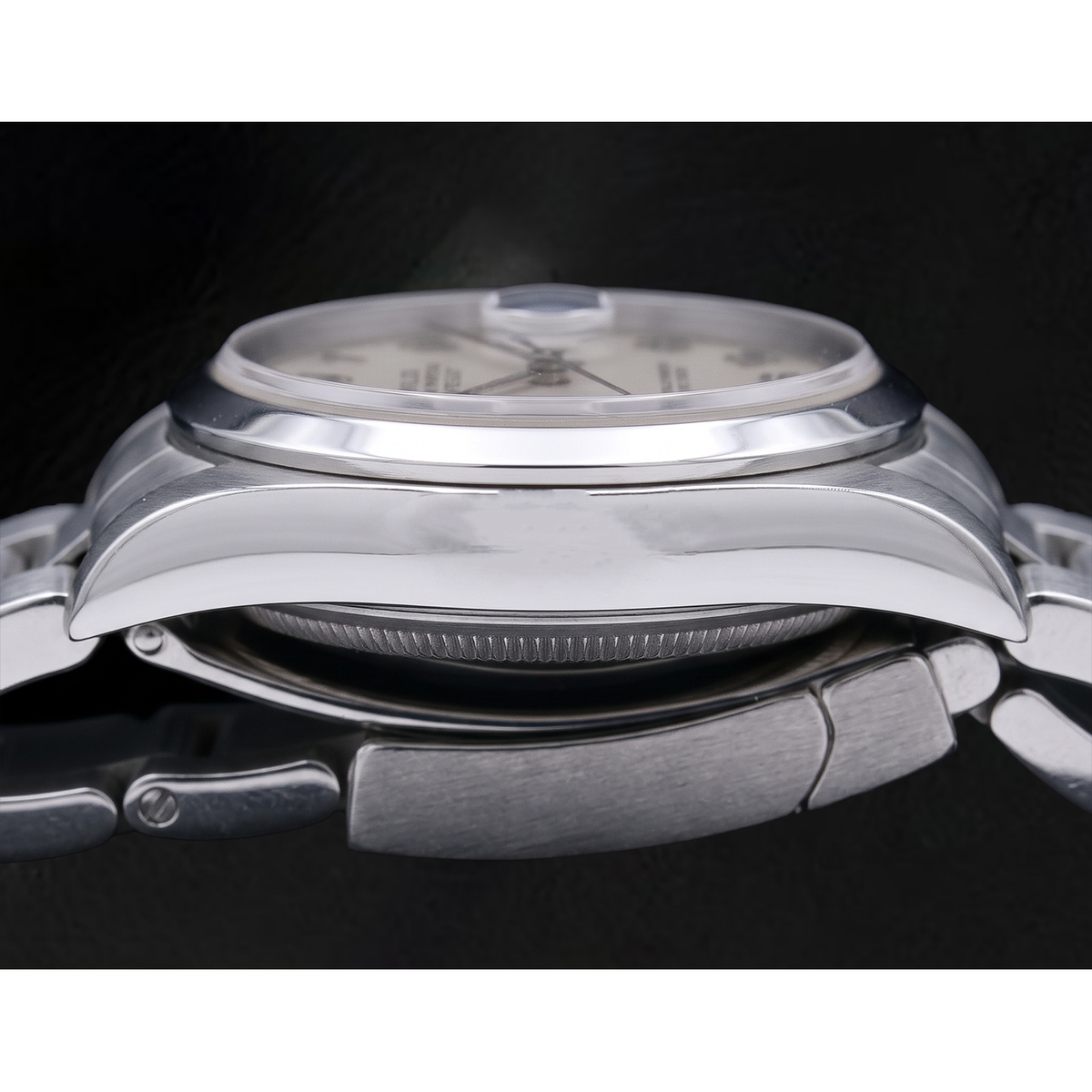 Rolex Datejust 16200 36mm White Arabic Dial Stainless Steel Watch