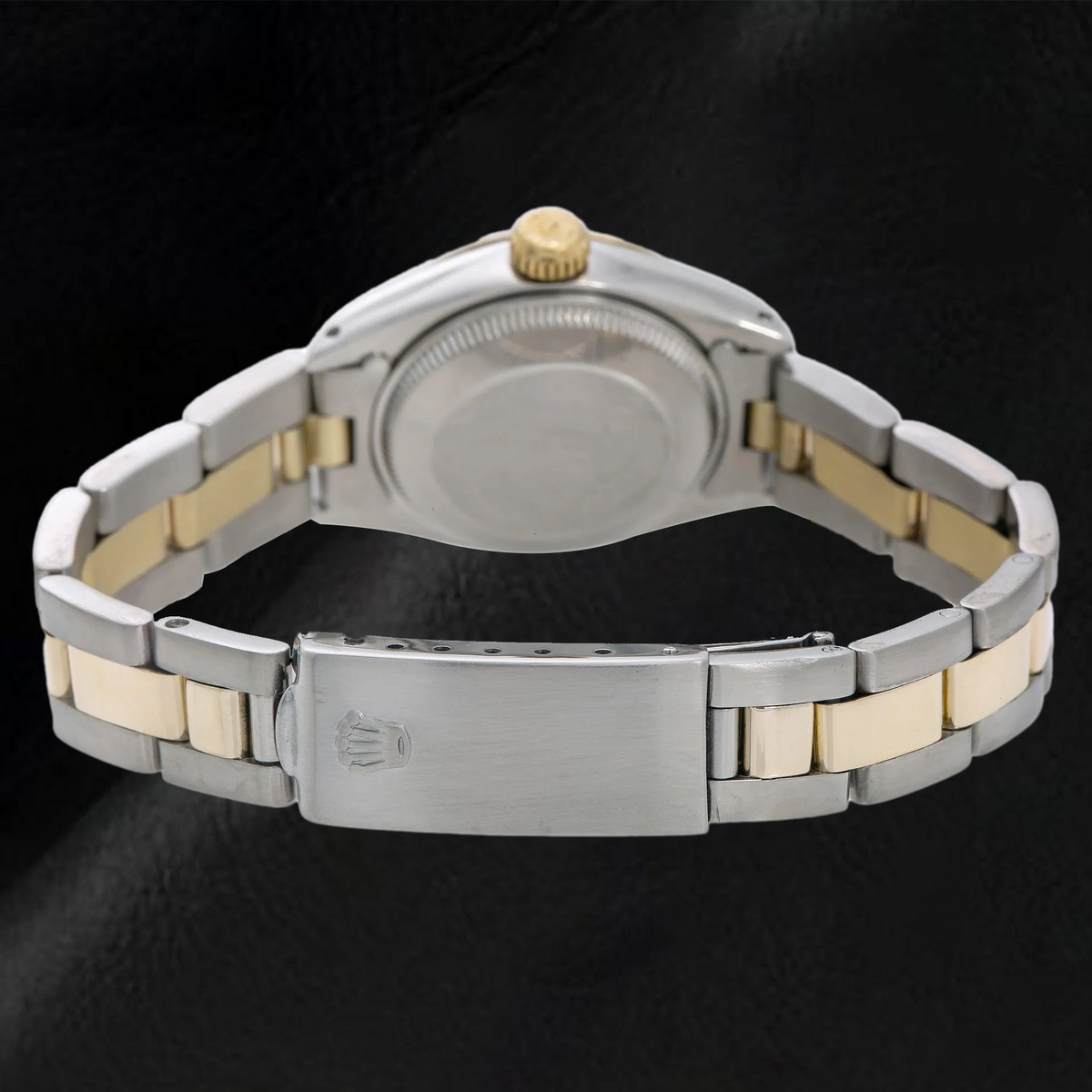 Rolex Datejust 69173 26mm Pink Dial Fluted Bezel Two Tone Oyster Bracelet Watch