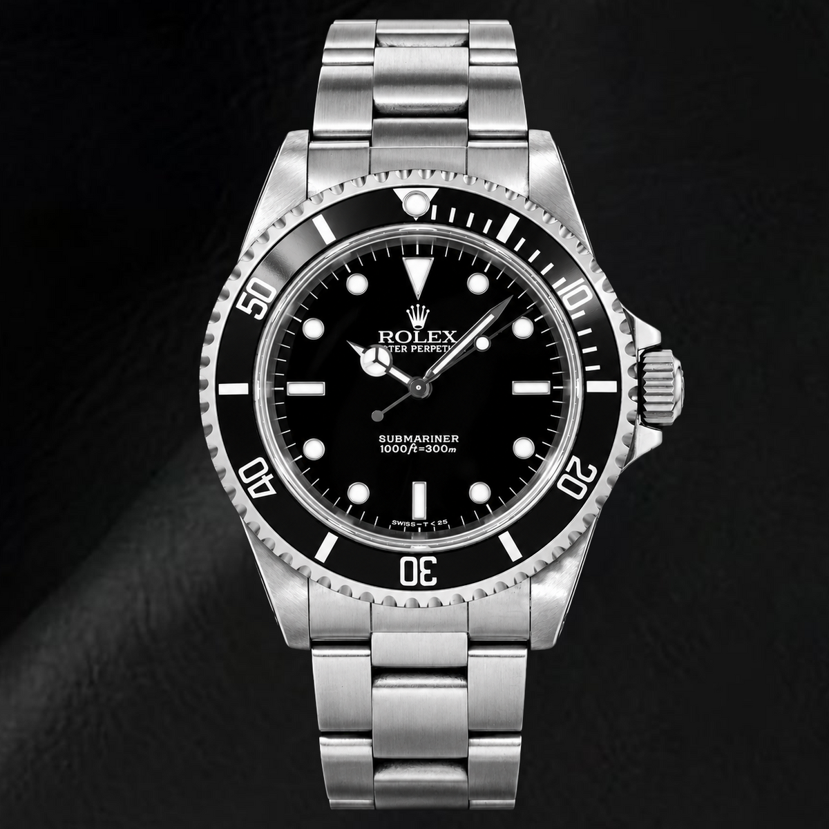 Rolex Submariner 14060 40mm Black Luminous Dial Stainless Steel Watch