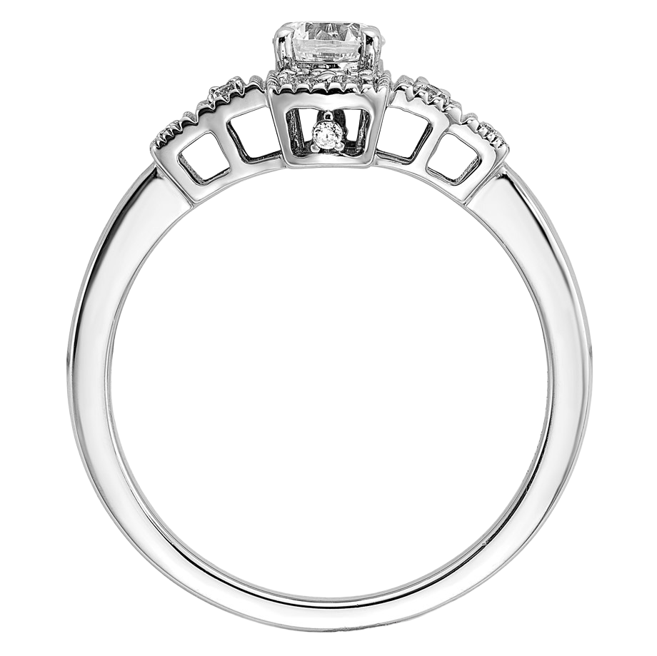 Round Old Miner Genuine Natural Earth Mined Diamond Anniversary Ring 2.25 Carats White Gold