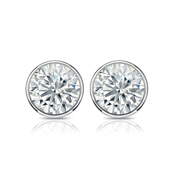 natural round diamond 2.50ct watch close up detail