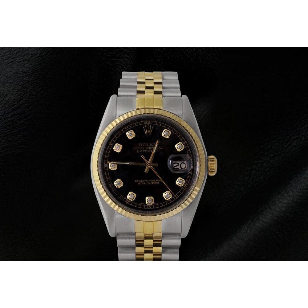 Two Tone Men Rolex