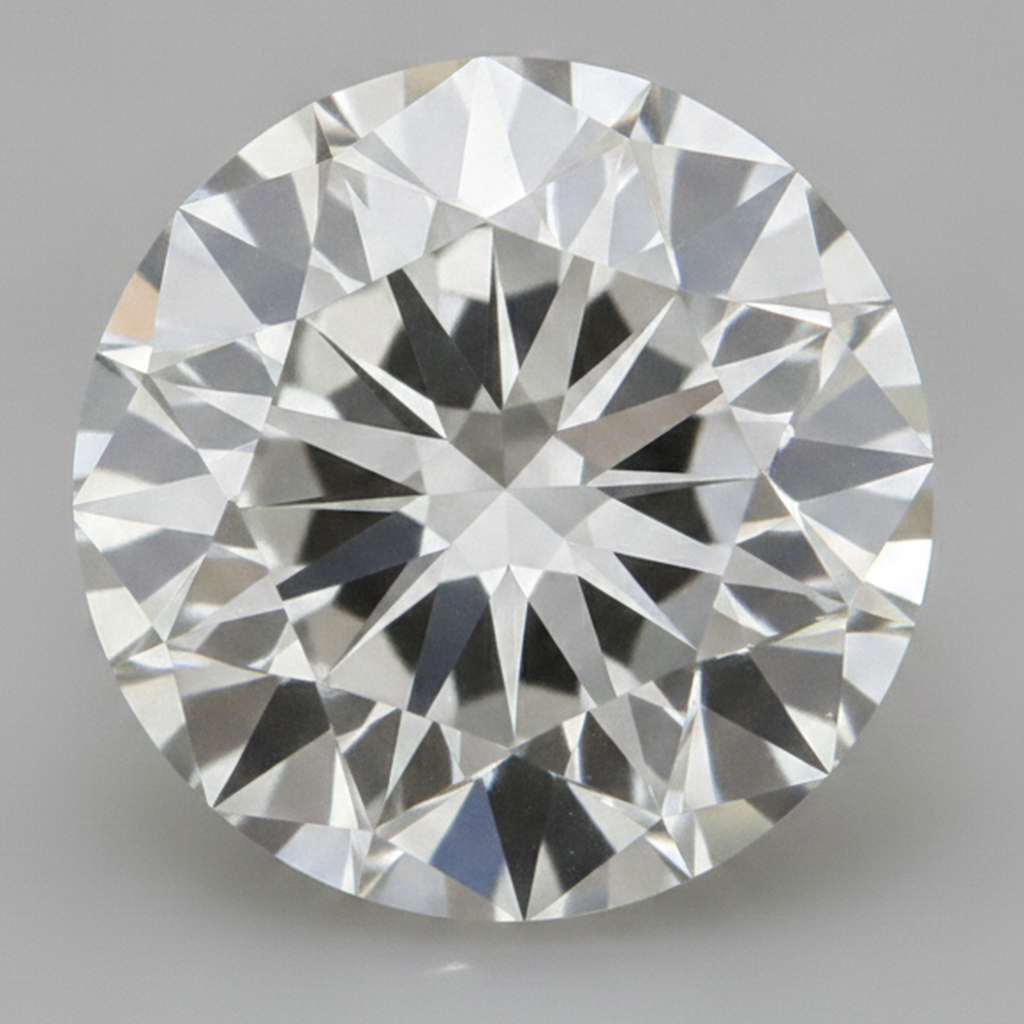 Antique Natural Loose Diamond Earth Mined H VS1 8 Carat Old European Cut Round