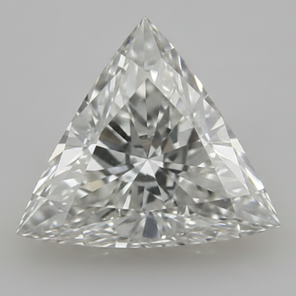 Authentic Loose Diamond Trillion Cut Natural 9 Carat G VS1 Earth Mined