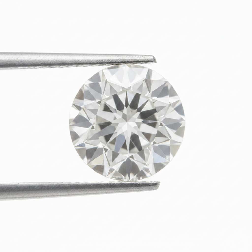 Earth Mined Old Mine Round Cut H VS1 6 Carat Loose Diamond Natural