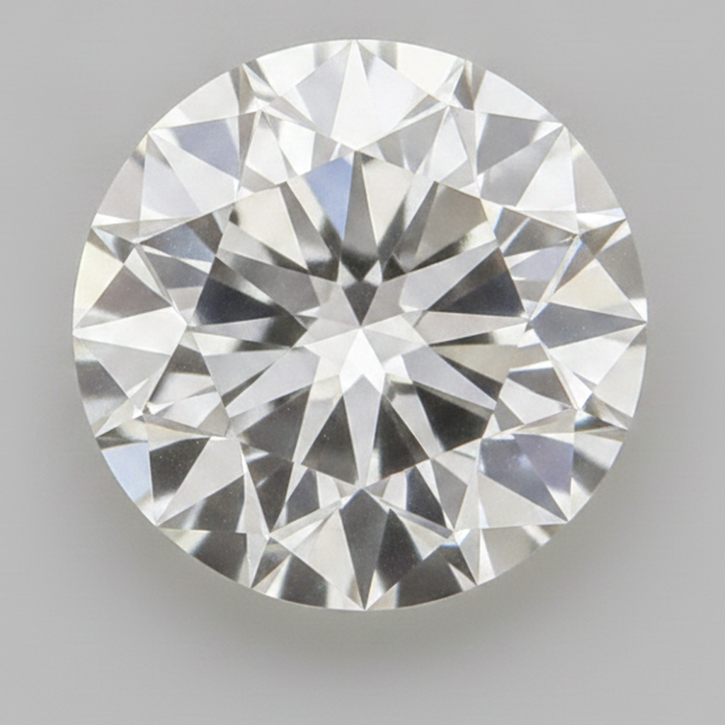 Genuine F VS1 2 Carat Loose Diamond Natural Round Earth Mined Old European Cut