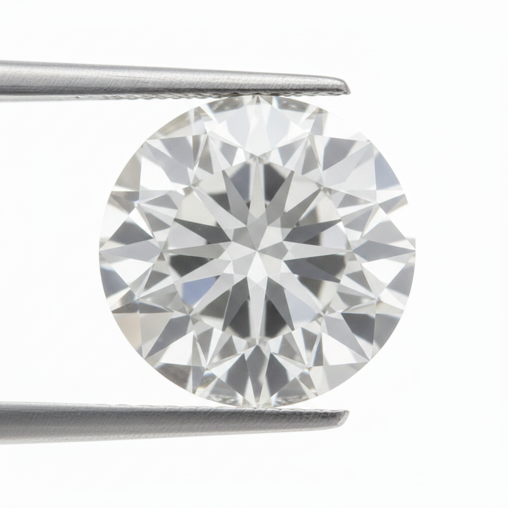 Real F VS1 Natural Loose Diamond Antique Old European Round Cut 3 Carat