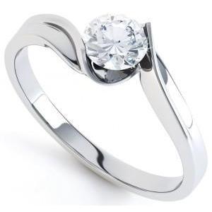 Brilliant Cut Solitaire Diamond Wedding Ring Solitaire Ring