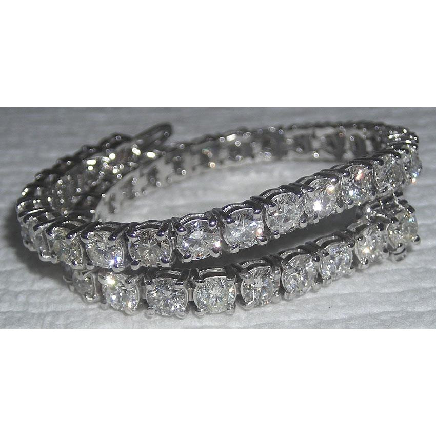 10.50 Ct. Diamond Tennis Bracelet Sparkling Vs Diamonds Tennis Bracelet