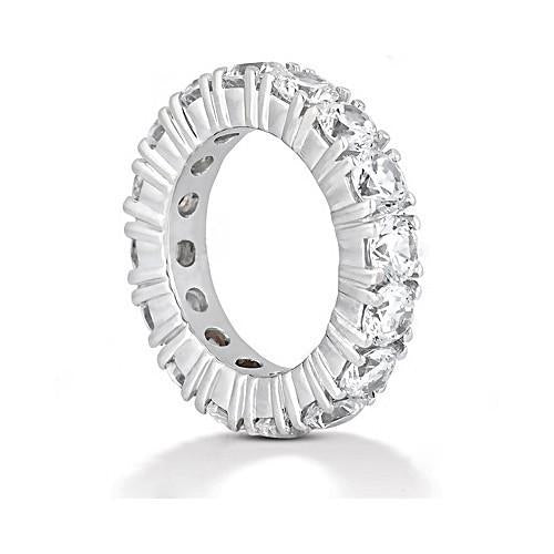 1.60 Carat Diamonds E Vvs1 Eternity Band Ring Gold Eternity Band