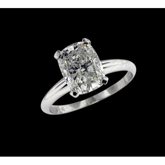 Radiant Cut Diamond Gold Solitaire Ring