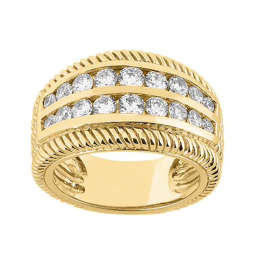 2.50 Carats Round Diamond Right Hand Anniversary Ring Success