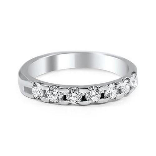 2.1 Ct Round Cut Diamond Wedding Band Band