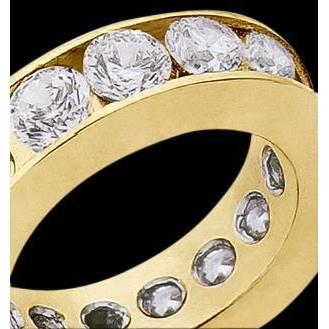 2.70 Carats Wedding Band G Vs Diamonds Ring Eternity Eternity Band