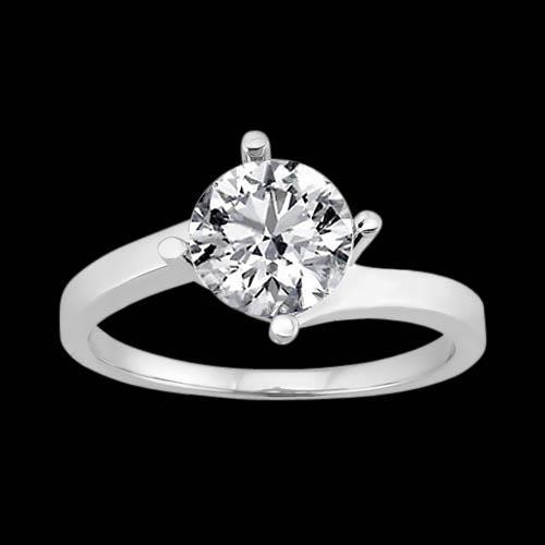Wedding Ring Solitaire Diamond Jewelry
