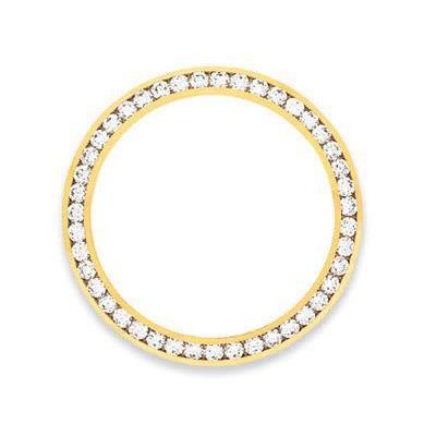 3 Ct.Custom Diamond Bezel To Fit Rolex Datejust Or Presidential Watch Watch Bezel