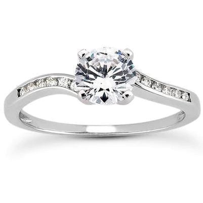 3.50 Ct Round Cut Diamonds Anniversary Ring Jewelry New