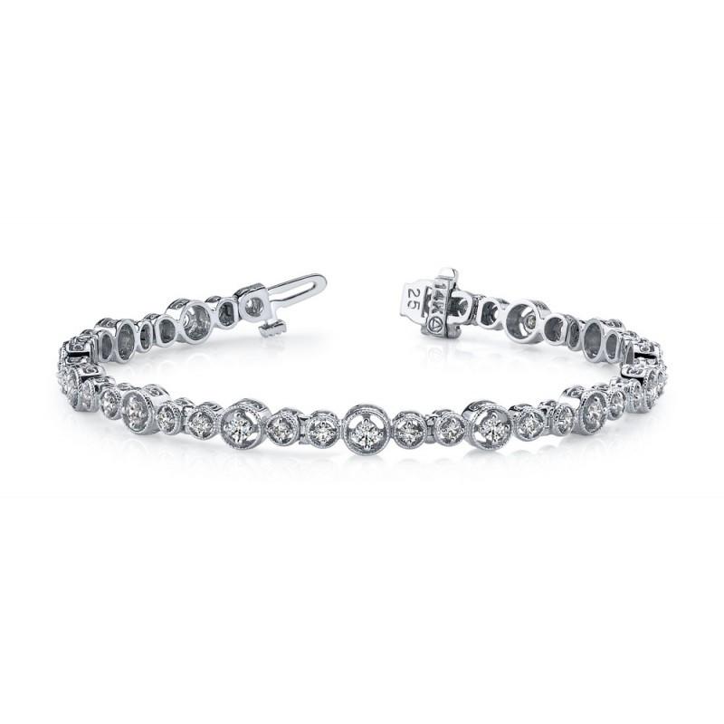 Ladies Diamond Tennis Bracelet