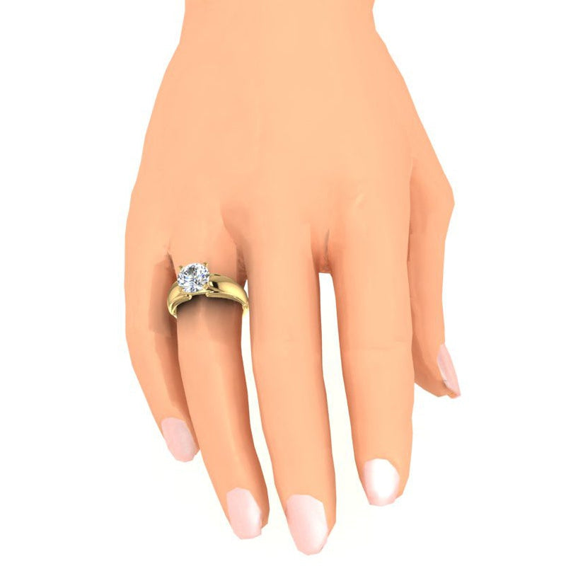 2 Ct Sparkling Natural Earth Mined Diamond Anniversary Ring White Gold